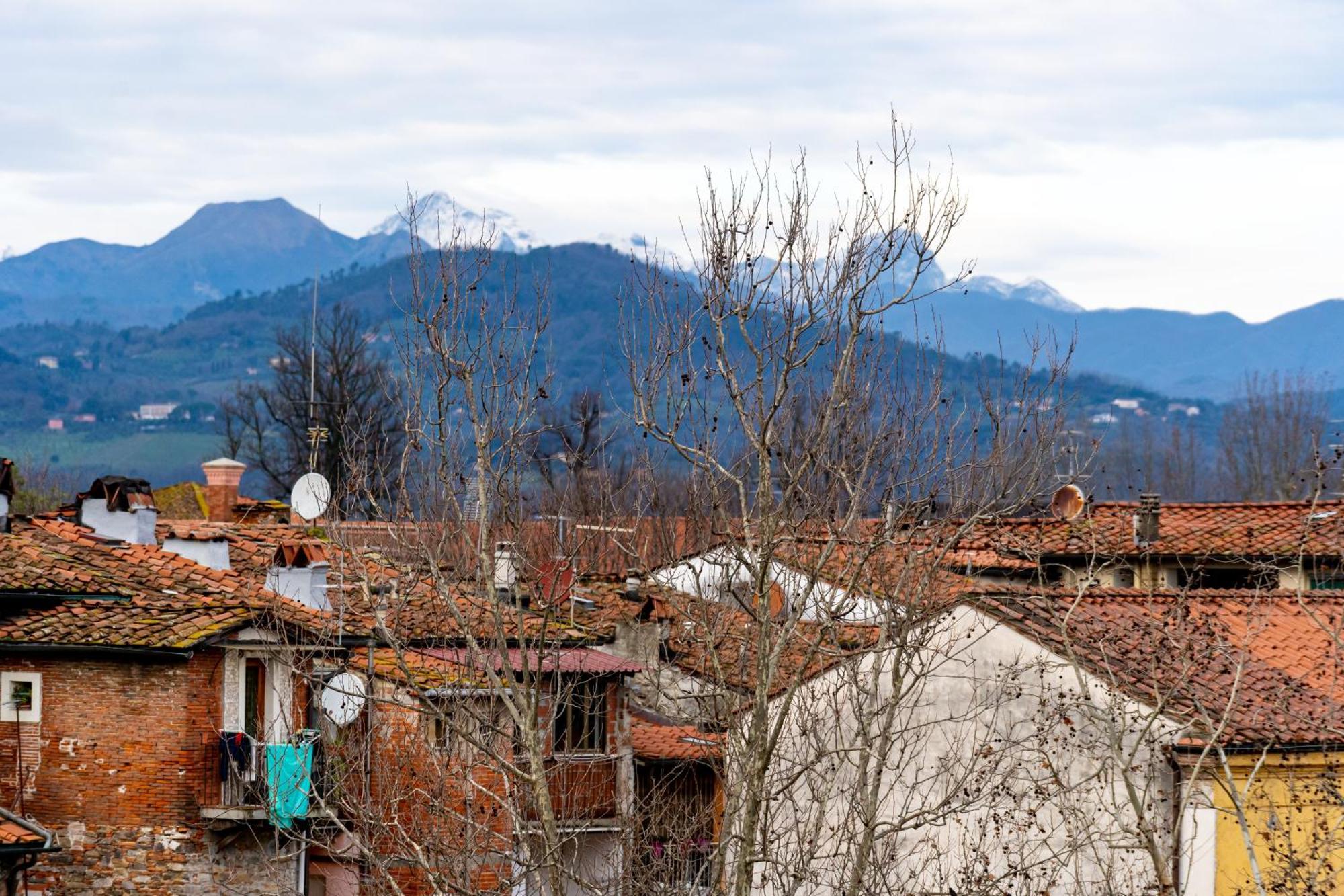 Cozy Apartment With A View On The City Walls Lucca Exteriér fotografie