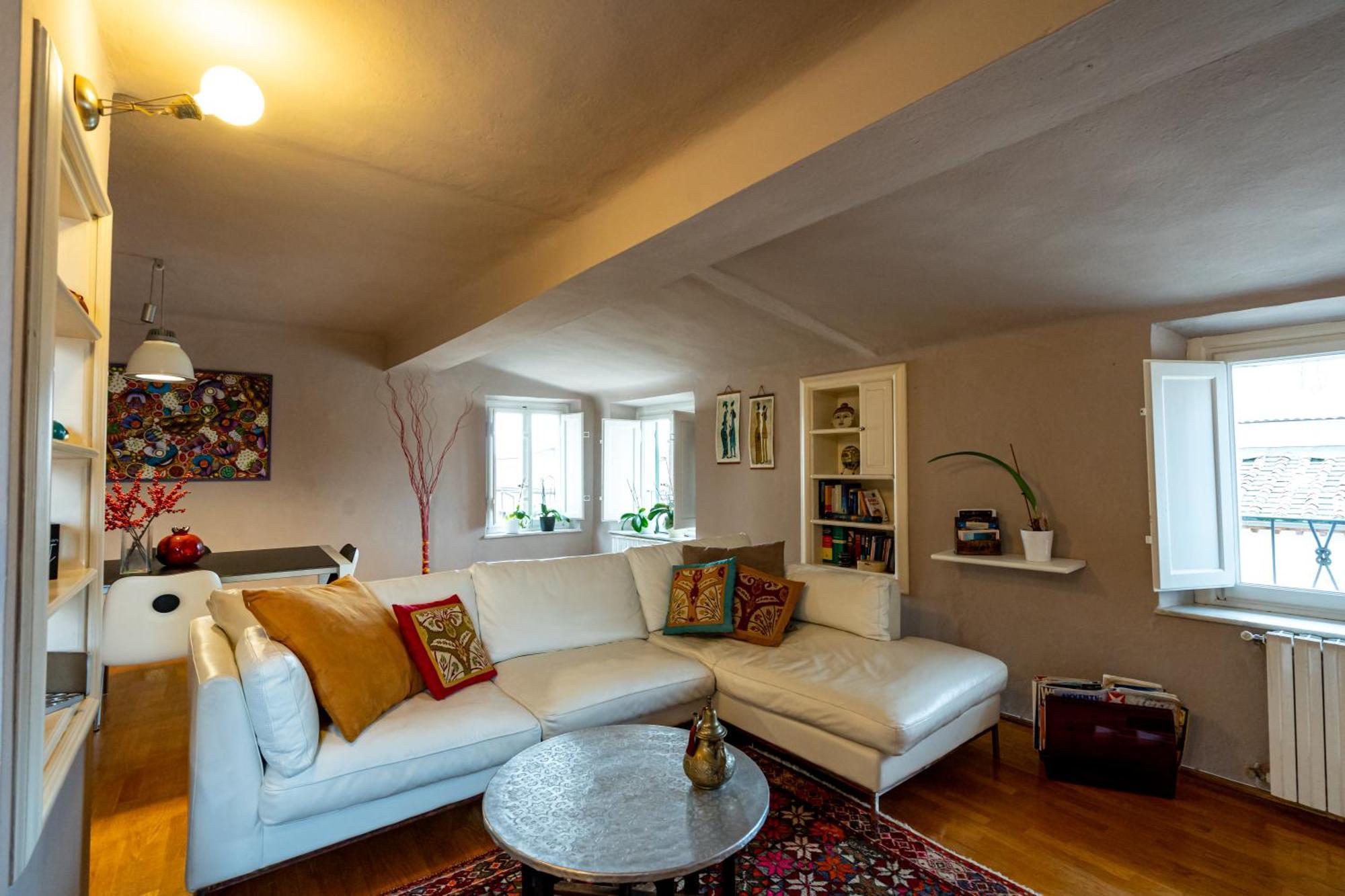 Cozy Apartment With A View On The City Walls Lucca Exteriér fotografie