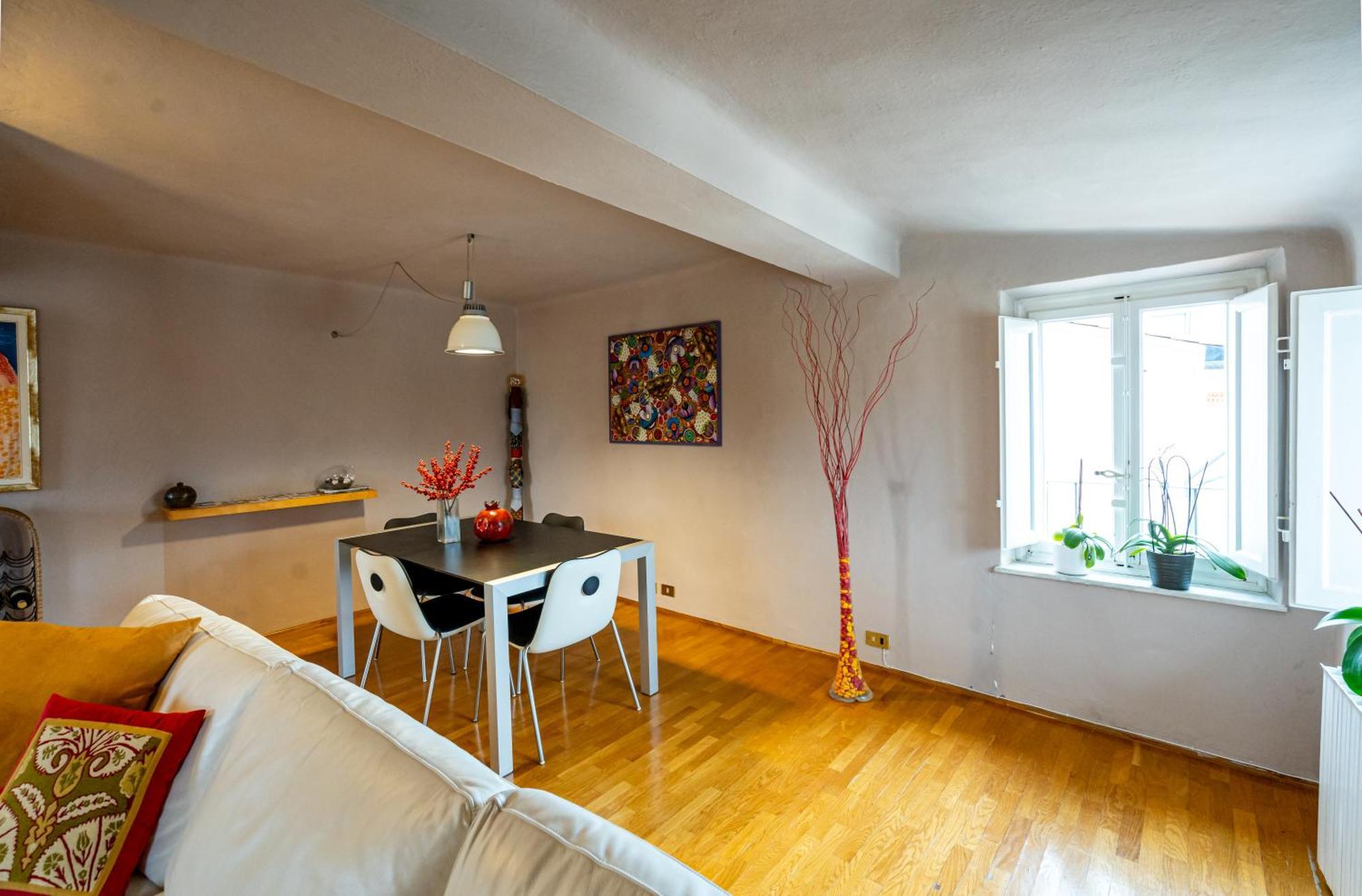 Cozy Apartment With A View On The City Walls Lucca Exteriér fotografie